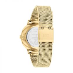 Montre femme tommy hilfiger pippa acier milanais doré - analogiques - edora - 2