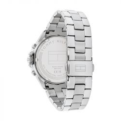 Montre chronographe femme tommy hilfiger mellie acier argenté - chronographes - edora - 2