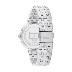 Montre femme tommy hilfiger natalie argent acier argenté - analogiques - edora - 2