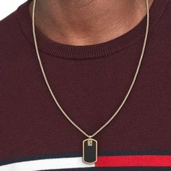 Collier homme : chaîne homme, médaille homme, pendentif homme - plus-de-colliers-hommes - edora - 2