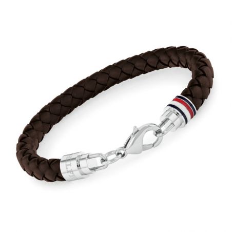 Bracelet or & argent, bracelet plaqué or, bracelet cuir & tissu (45) - plus-de-bracelets-hommes - edora - 2