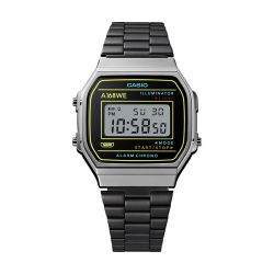 Montre digitale mixte casio iconic acier noir - digitales - edora - 2