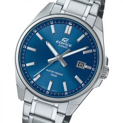 Montre homme casio edifice classic acier argenté - analogiques - edora - 1