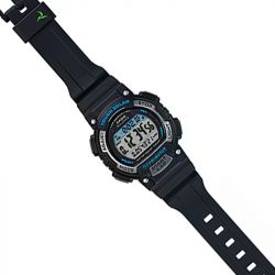 Montre digitale solaire homme casio sport résine noire - solaires - edora - 2