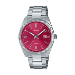 Montre homme casio collection acier argenté - analogiques - edora - 0