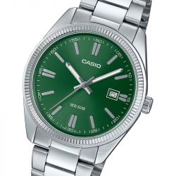 Montre homme casio collection acier argenté - analogiques - edora - 1