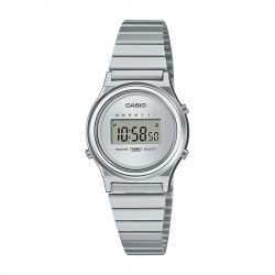 Montre digitale femme casio collection mini acier argenté - digitales - edora - 0