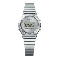 Montre digitale femme casio collection mini acier argenté - digitales - edora - 2