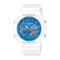 Montre ana-digitale homme g-shock classic résine blanche - digitales - edora - 0