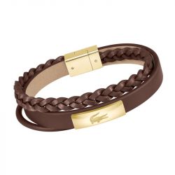 Bracelet homme cuir, argent, perle - bracelet homme tendance (12) - plus-de-bracelets-hommes - edora - 2