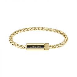 Bracelet Homme 19CM LACOSTE SPELT Acier Doré