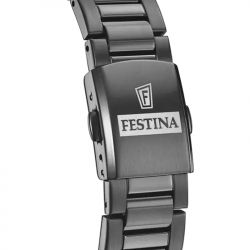 Montre automatique homme festina automatic acier noir - automatiques - edora - 2