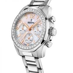 Montres femme: montre or, or rose, montre digitale, à aiguille (25) - chronographes - edora - 2