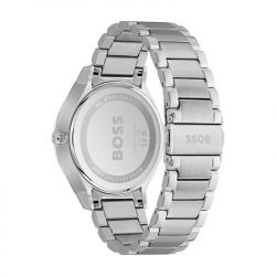 Montre homme boss tyler bleu acier argenté - analogiques - edora - 2