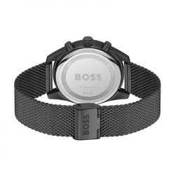 Montre chronographe homme boss skytraveller noir acier noir  - chronographes - edora - 2