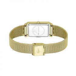 Montre femme lacoste catherine or acier argenté - analogiques - edora - 2