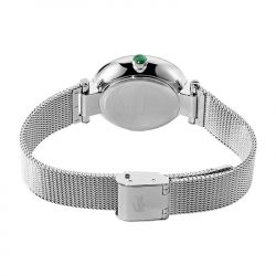 Montre femme lacoste orba vert acier argenté - analogiques - edora - 3