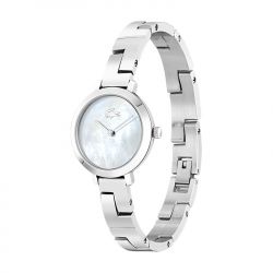 Montre femme lacoste tivoli nacre acier argenté - analogiques - edora - 2