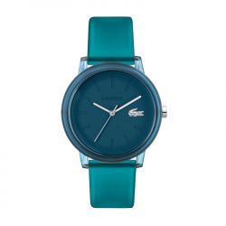 Montre homme lacoste 12.12 bleu silicone bleu - analogiques - edora - 0