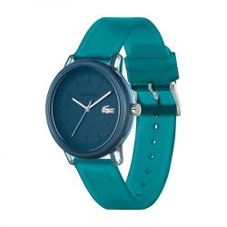 Montre homme lacoste 12.12 bleu silicone bleu - analogiques - edora - 2