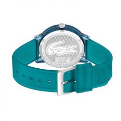 Montre homme lacoste 12.12 bleu silicone bleu - analogiques - edora - 3