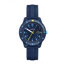 Montre enfant lacoste mini tennis silicone bleu - juniors - edora - 0