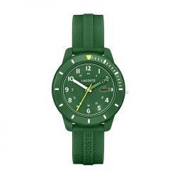 Montre enfant lacoste mini tennis silicone vert - juniors - edora - 0