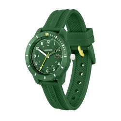 Montre enfant lacoste mini tennis silicone vert - juniors - edora - 1