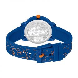 Montre enfant lacoste 12.12 kids bleu silicone bleu - juniors - edora - 3