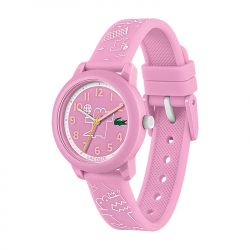 Montre enfant lacoste 12.12 kids rose silicone rose - juniors - edora - 1