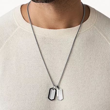 Colliers & chaines : collier or, collier plaqué or & argent (15) - plus-de-colliers-hommes - edora - 2