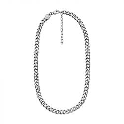 Chaîne homme 48cm fossil bold chains acier argenté - chaines - edora - 3