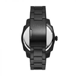 Montre homme fossil machine noir acier noir - analogiques - edora - 2