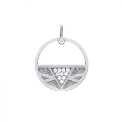 Pendentif femme les cadettes ibiza prÉcieuse laiton argenté - pendentifs - edora - 0