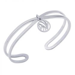 Bracelets femme: bracelet argent, or, bracelet georgette, jonc (8) - joncs - edora - 2