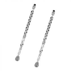 Boucles d'oreilles argent 925/ - pendantes - edora - 2