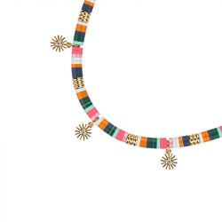 Colliers & chaines : collier or, collier plaqué or & argent (10) - plus-de-colliers-femmes - edora - 2