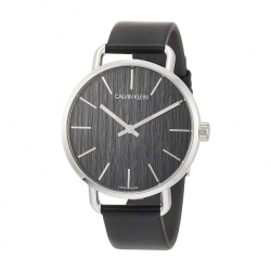 Montre Femme CALVIN KLEIN EVEN NOIR Cuir Noir