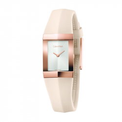 Montre Femme CALVIN KLEIN SHAPE Silicone Beige