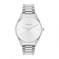 Montre femme calvin klein iconic acier argenté - analogiques - edora - 0