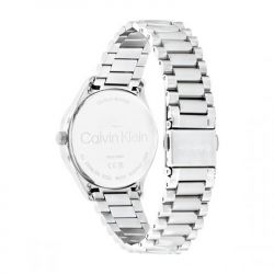 Montre femme calvin klein iconic acier argenté - analogiques - edora - 2