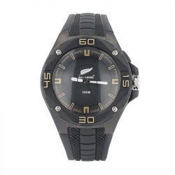 Montre Homme ALL BLACKS NOIR Silicone Noir