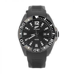 Montre Homme ALL BLACKS NOIR Silicone Noir