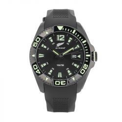 Montre Homme ALL BLACKS NOIR Silicone Noir