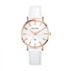 Montre Femme GO GIRL ONLY Cuir Blanc