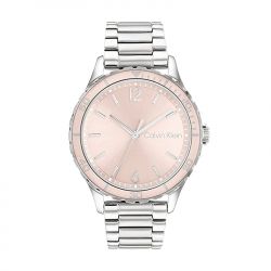 Montre femme calvin klein sport acier argenté 25200096 - analogiques - edora - 0