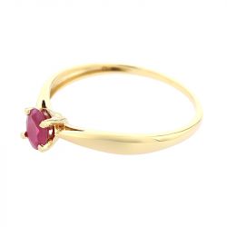 Bague homme & bague femme - bague argent, solitaire, or & or rose (9) - solitaires - edora - 2