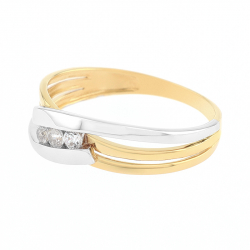 Bague homme & bague femme - bague argent, solitaire, or & or rose (24) - bagues-femmes - edora - 2