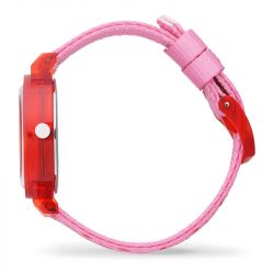 Montre enfant s ice watch learning red love nylon rose coeur - juniors - edora - 2