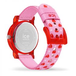 Montre enfant s ice watch learning red love nylon rose coeur - juniors - edora - 3